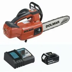 Tronçonneuse D'élagage 18 V Li-Ion 3 Ah 25 Cm DOLMAR - Batterie, Chargeur - AS1925RF